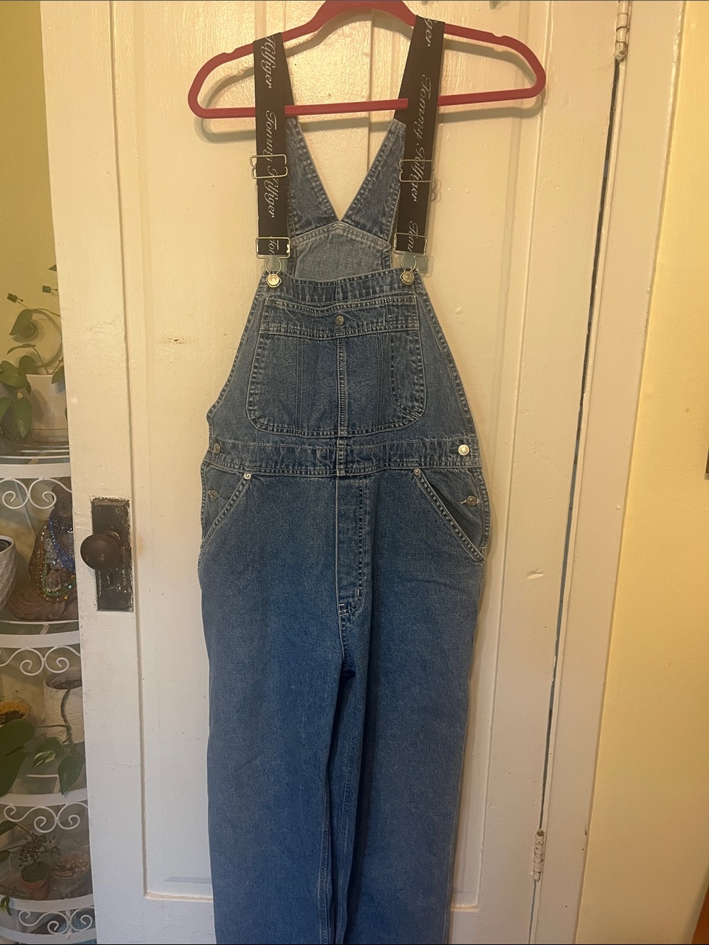 Vintage Tommy Hilfiger overalls  sz L great condition